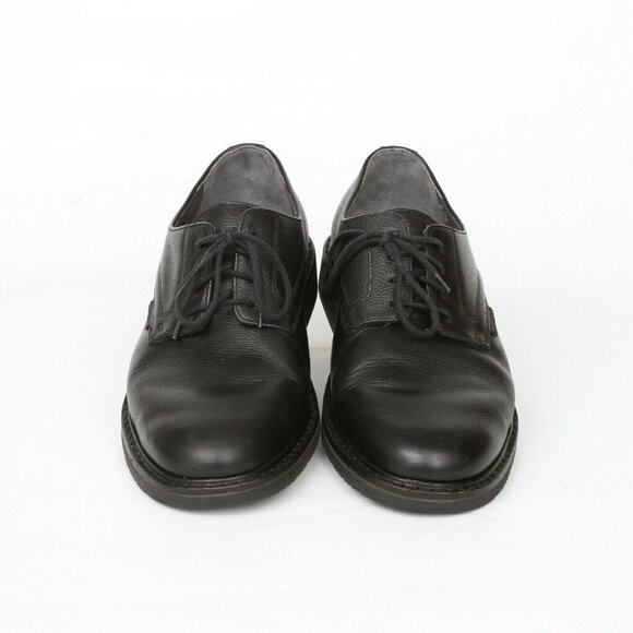 Mephisto Marlon Black Pebbled Leather Comfort Derby Oxfords Mens 9 Casual Dress main image 5